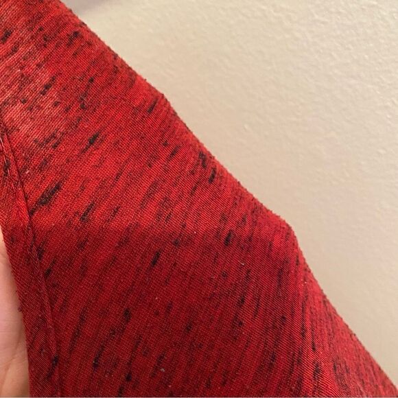 HAPPENING in the present h.i.p dark red tank top with back cut outs size small - Picture 5 of 5